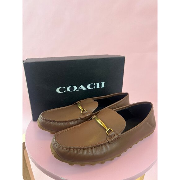 (8) Coach Collapsible Heel Driver Mocassin Men's - Picture 1 of 5